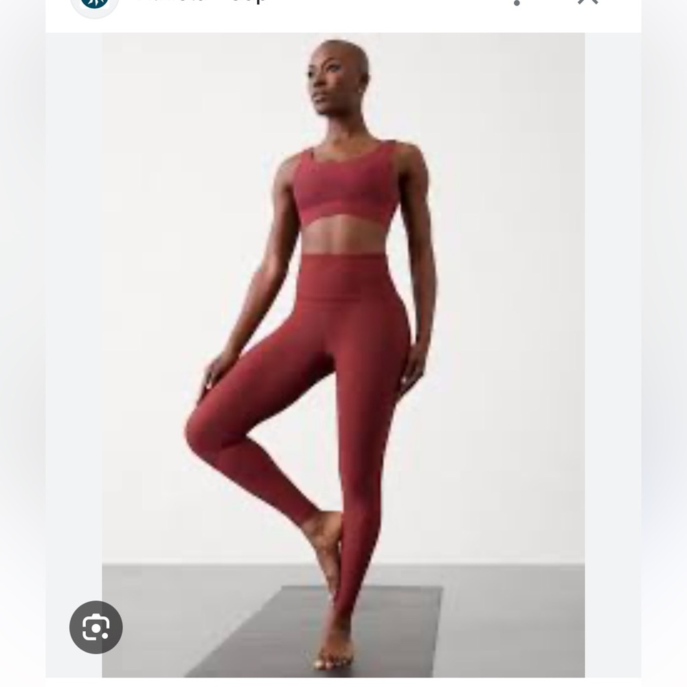 Athleta Redwood Elation 7/8 Leggings Size XS